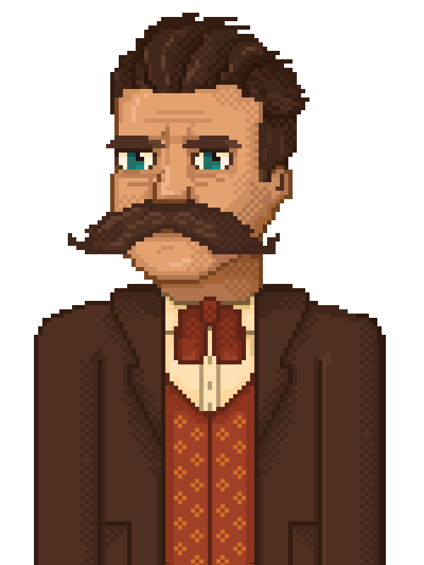 Friedrich Nietzsche portrait